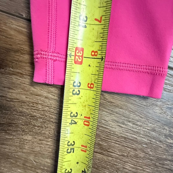 Lululemon Align High Rise Leggings 25" Sonic Pink Athletic Athleisure Size 4 - Picture 8 of 9